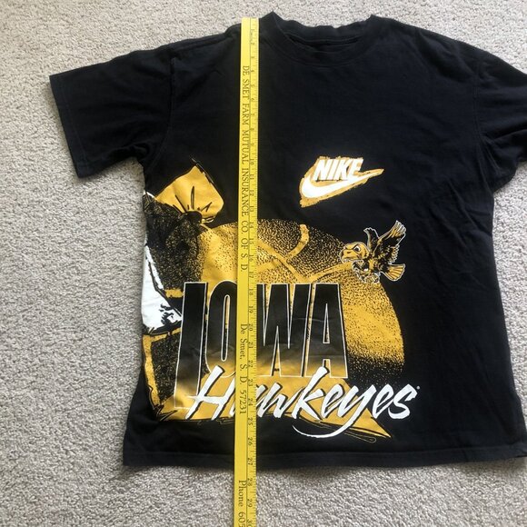 Nike Iowa Hawkeyes Basketball Short Sleeve Graphic Tee T-Shirt Medium Black - Picture 8 of 8